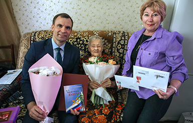 Старейшей жительнице Кольцово исполнилось 105 лет