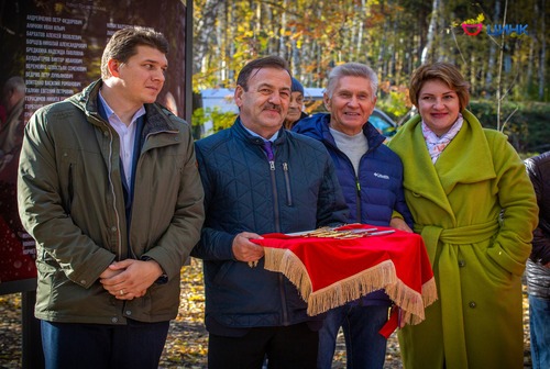 «Аллея мира» официально стала мемориальным комплексом