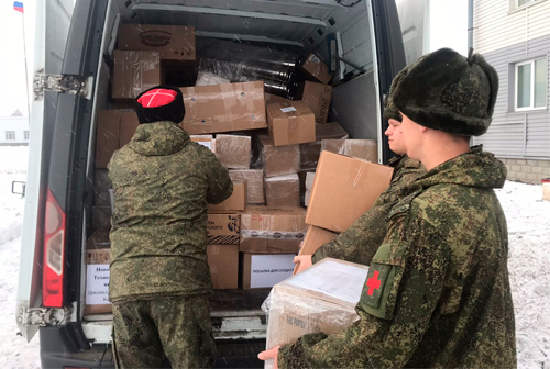 В Кольцово продолжаются предновогодние акции поддержки