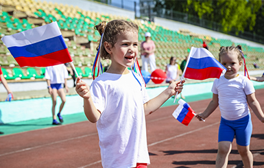 Жители Кольцово ярко отметили День России