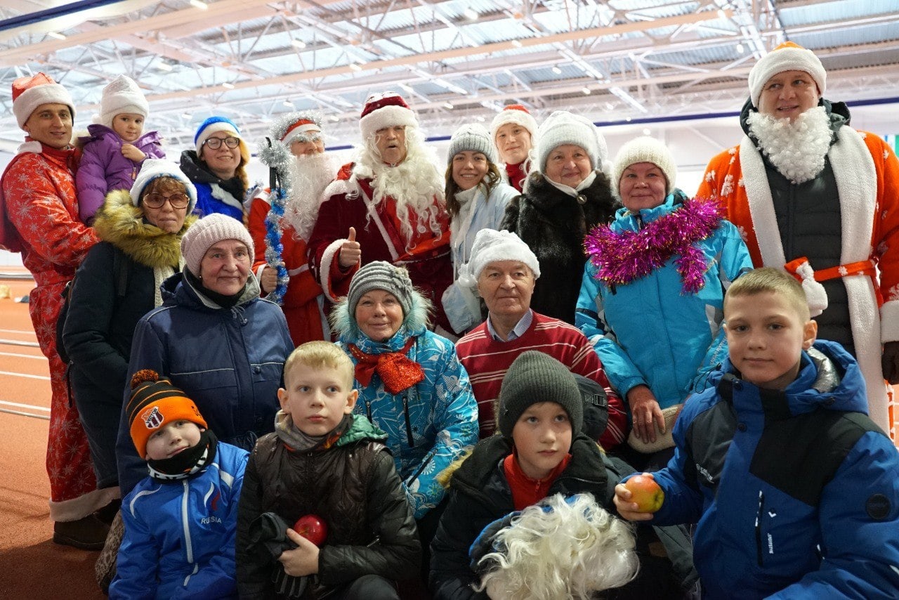 В наукограде Кольцово состоялся II Новогодний забег