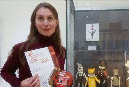 Преподаватель КДШИ стала лауреатом на Международном Сибирском фестивале керамики