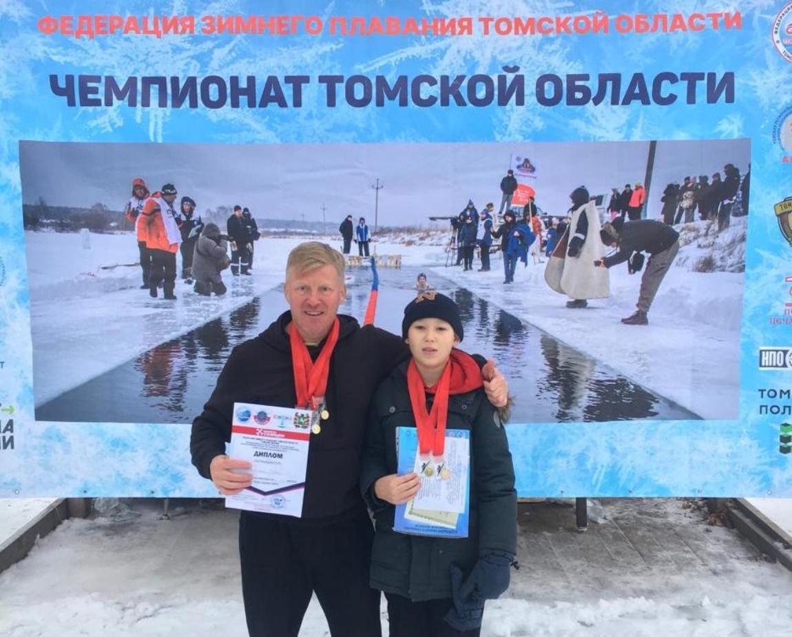 Пловцы из Кольцово стали чемпионами Томской области