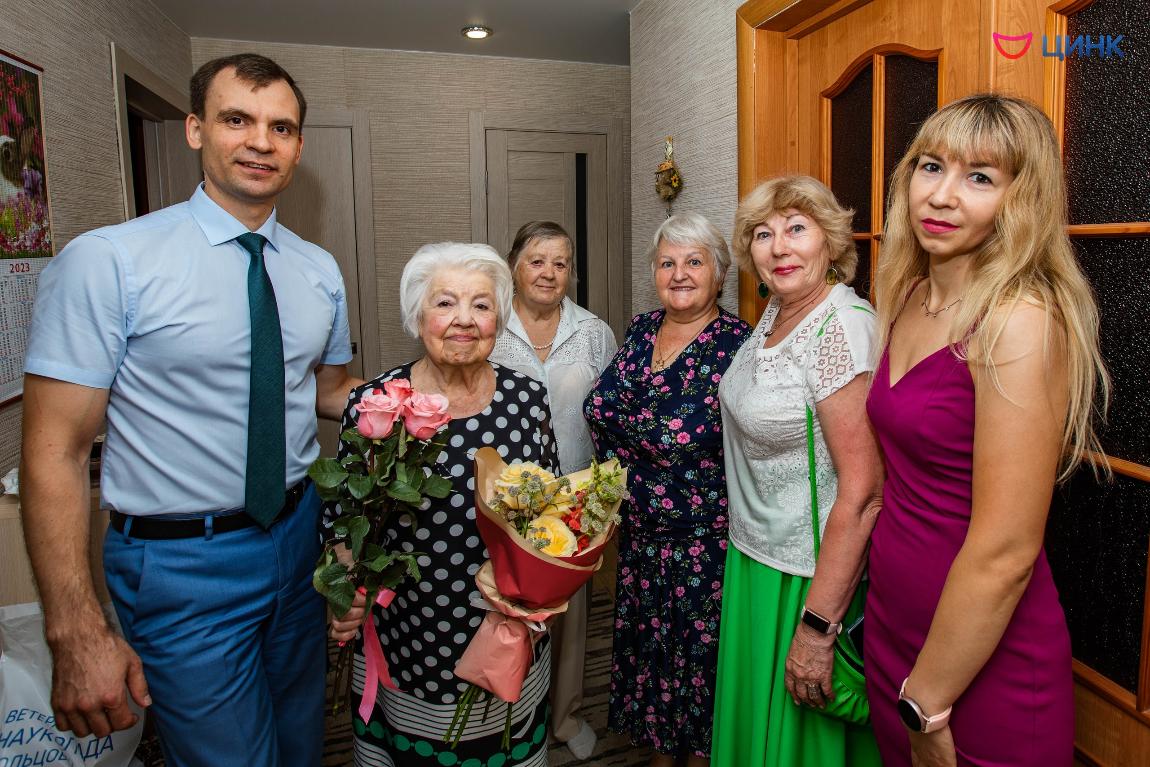 Наукоград Кольцово поздравляет Людмилу Виноградову с 90-летием!