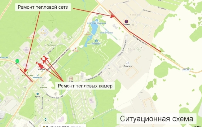 В связи с ремонтными работами в Кольцово частично перекроют пешеходные зоны