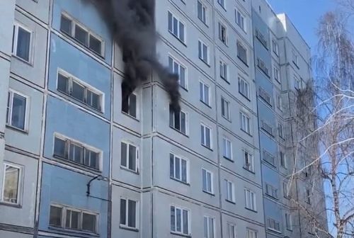 В Кольцово на пожаре спасены две женщины