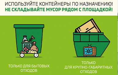 Как правильно складировать отходы?