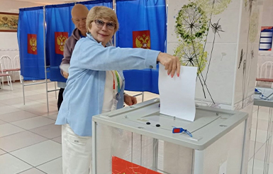 Второй день голосования идет в Кольцово