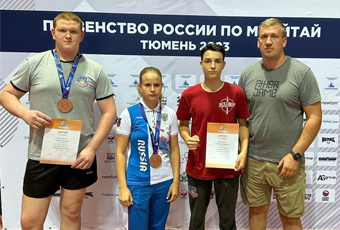 Тайбоксеры наукограда завоевали призы на первенстве России