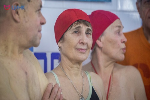В наукограде прошёл новогодний заплыв