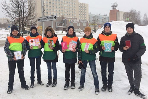 Весеннюю акцию провели ЮИДовцы кольцовской школы