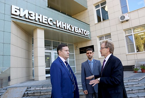 Врио заместителя Губернатора Новосибирской области посетил наукоград Кольцово (видео)