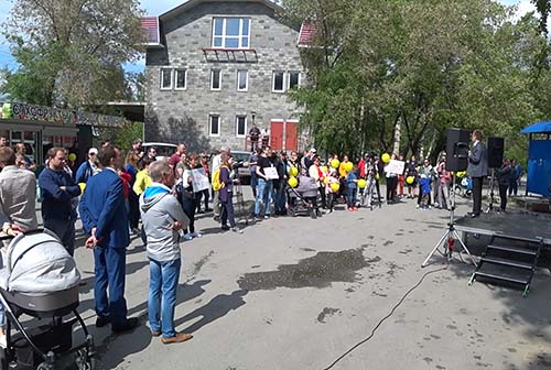  Владельцы квартир ЖК «Спектр» вышли на митинг