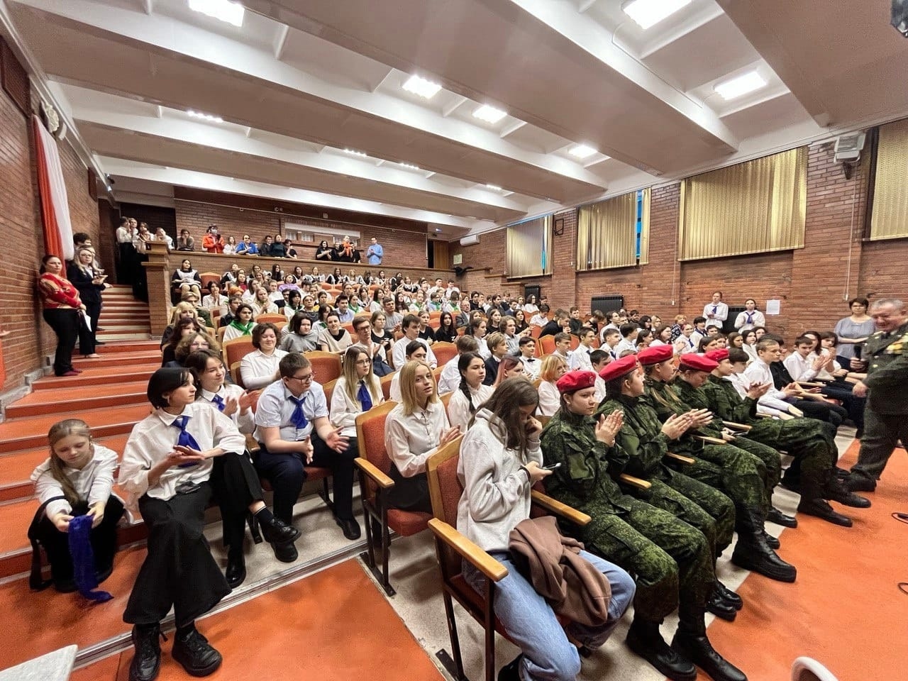 В Биотехнологическом лицее № 21 выбрали «Особый взвод»