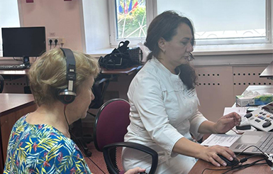 Кольцовским пенсионерам бесплатно проверили слух