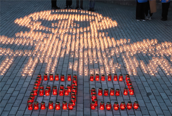 Международная акция «Огненные картины войны» вновь прошла в Кольцово